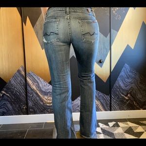 7 for all mankind bootcut jeans size 28